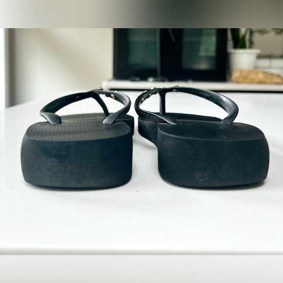 Havaianas Fashion Platform Flip Flops Sandals with Rhinestones - Picture 4 of 6